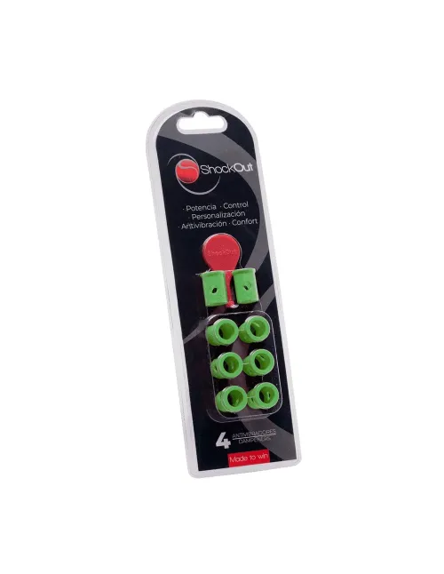 Antivibrador Shockout Verde 100-0004 | Ofertas de pádel